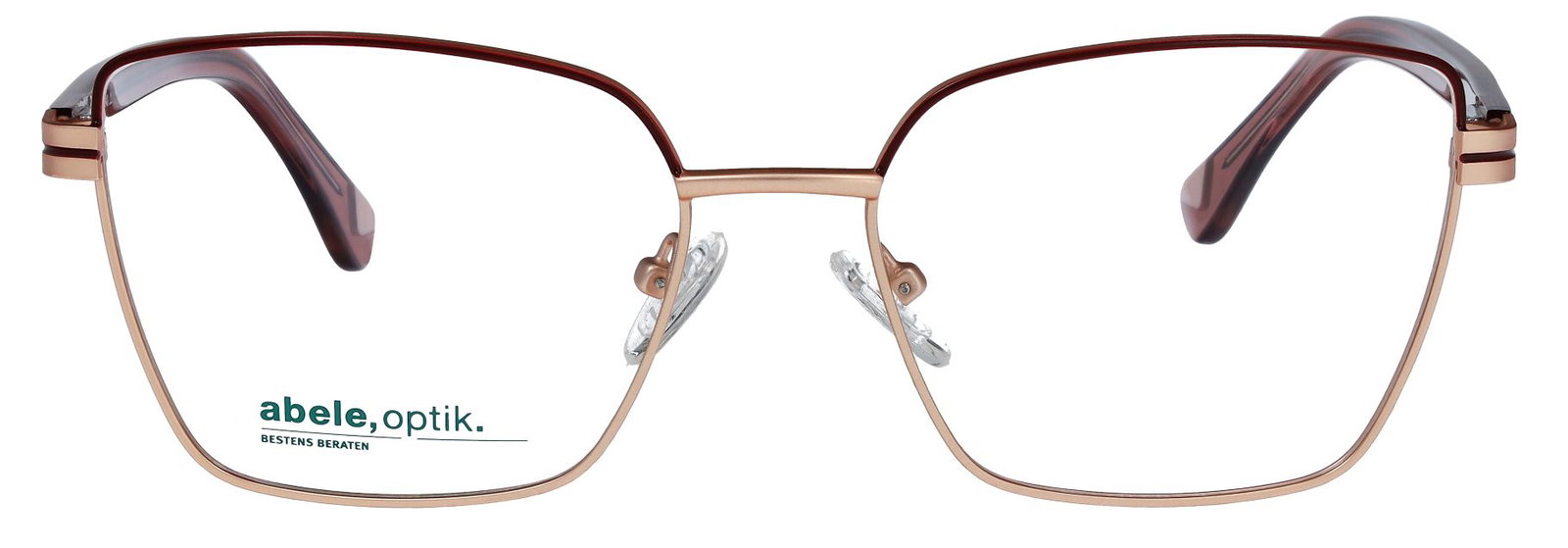 zu sehen ist die Korrektionsbrille 152081 von Abele Optik in der Farbe Bronze.
